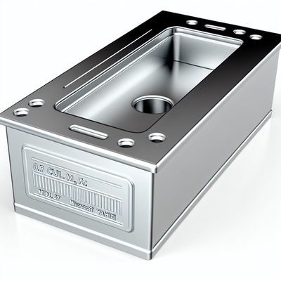 0.17 Hình khuôn sản phẩm nhôm khối cho tủ đông an toàn và bền