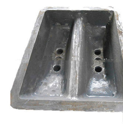 Hai khoang Dross Pan thép đúc 1500x1500
