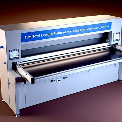 10m tổng chiều dài máy in phẳng Thiết bị phụ trợ với 10-15m3/giờ